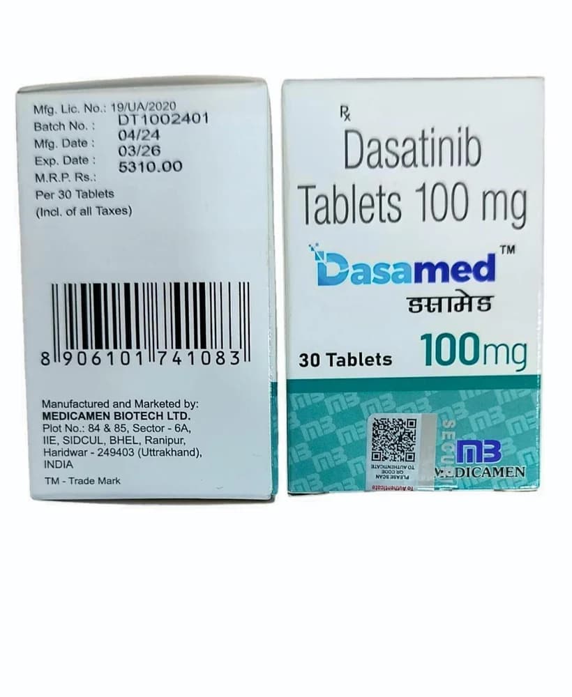 100mg Dasamed Dasatinib Tablet 3