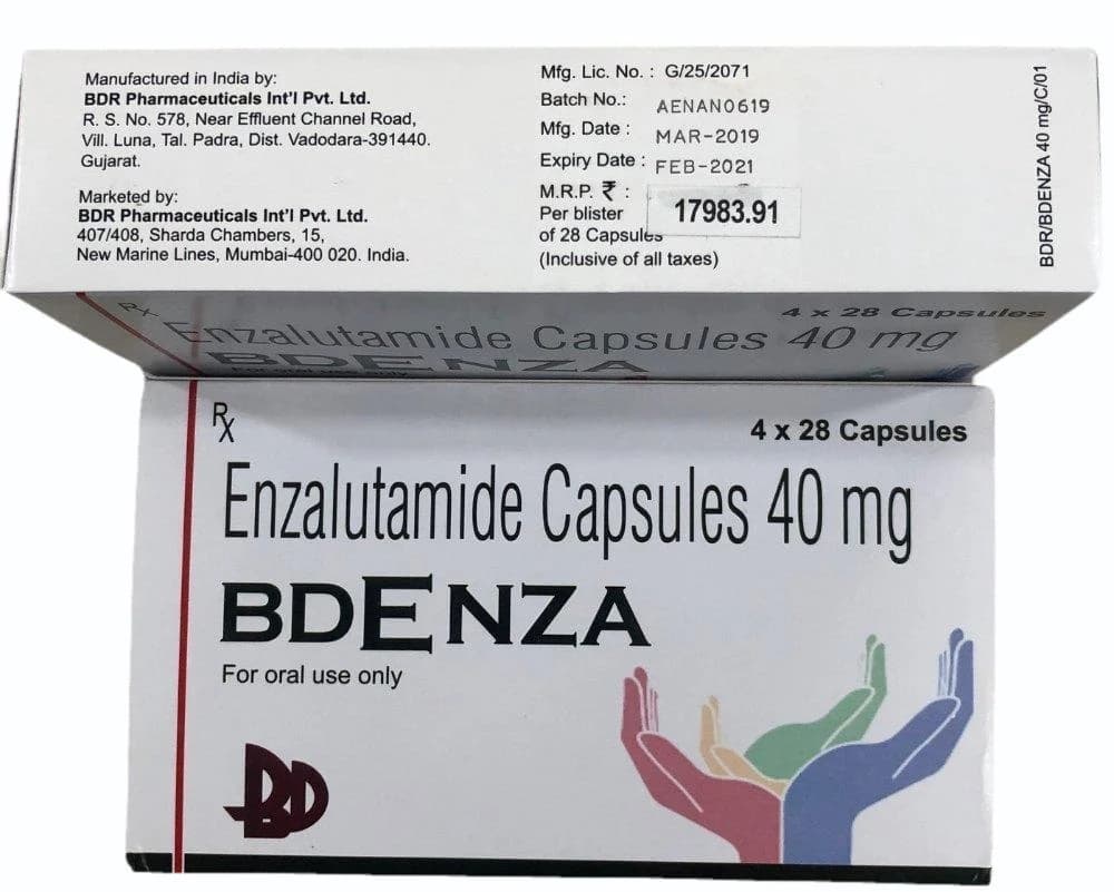 40mg Bdenza Enzalutamide Capsules 2