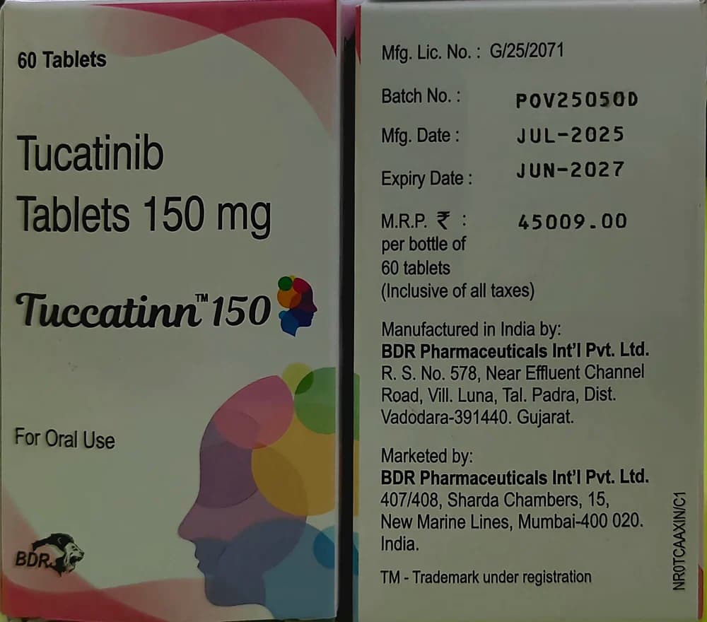 150mg Tuccatinn Tucatinib Tablet 2