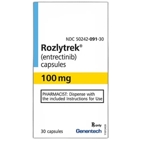 100mg Rozlytrek Entrectinib Capsules