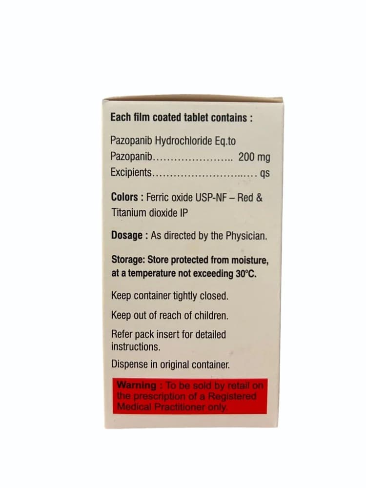 200mg Votrient Pazopanib Hydrochloride Tablets 3