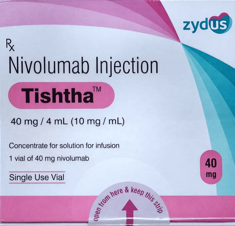 ZYDUS TISHTA 40 & 100 MG INJECTION 2