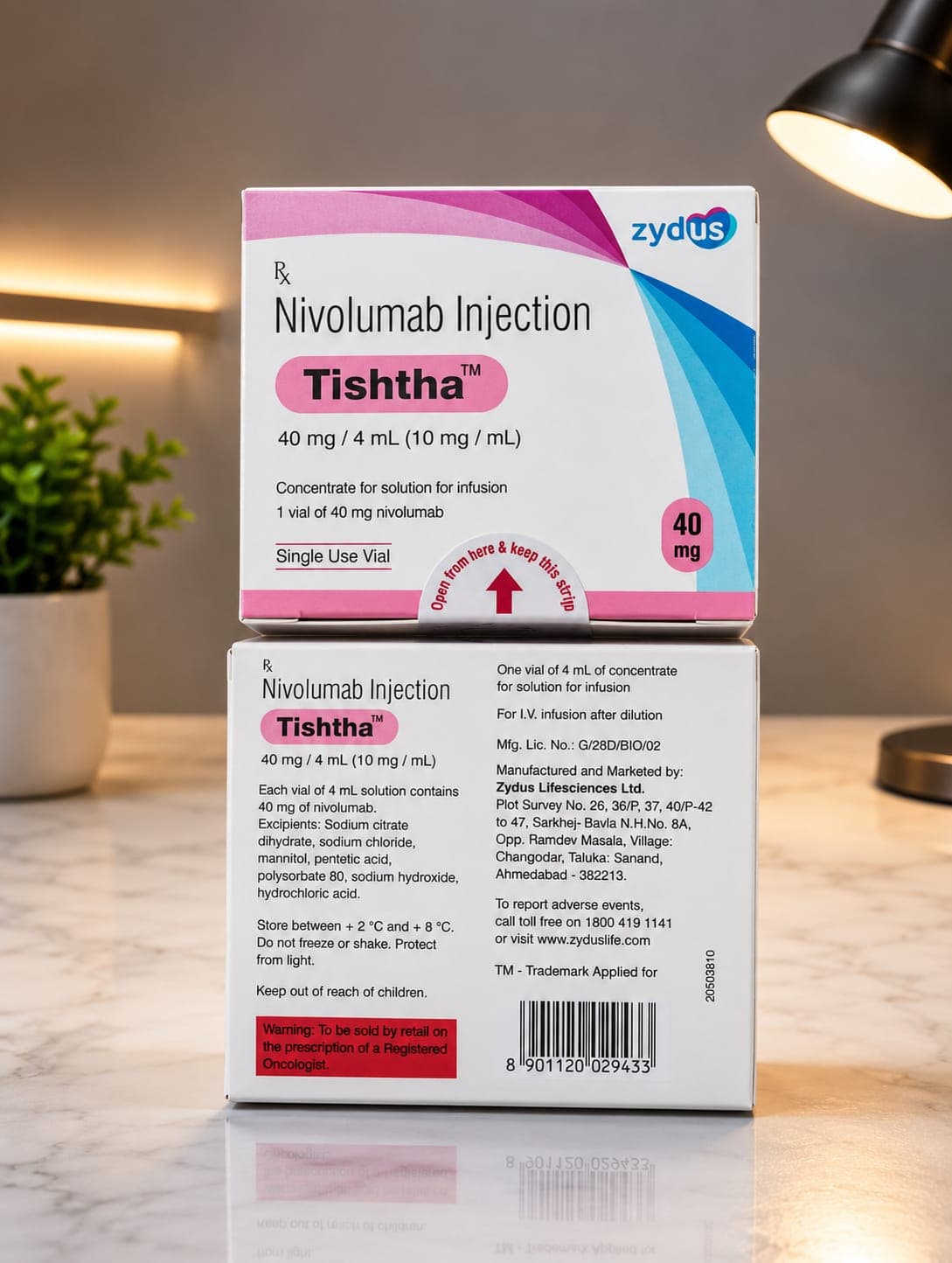 TISHTHA 100MG INJECTION
