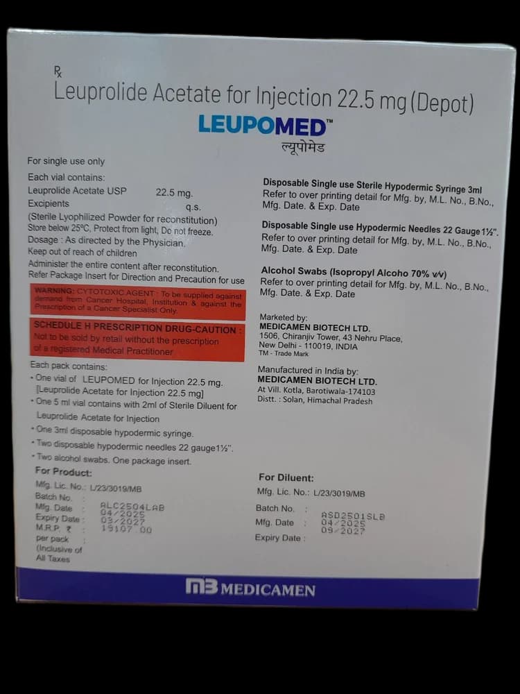 MEDICAMEN LEUPOMED 11.25 & 22.50 MG 2
