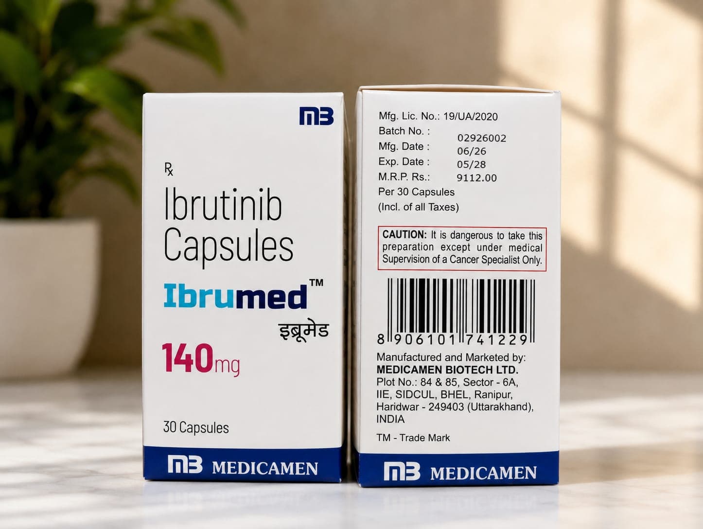 MEDICAMEN IBRUMED 140 MG