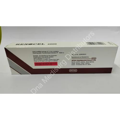 4000 IU Renocel Erythropoietin Injection 2