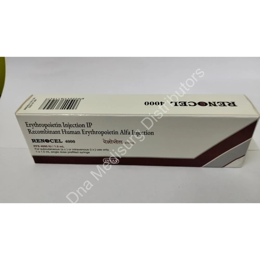 4000 IU Renocel Erythropoietin Injection 3