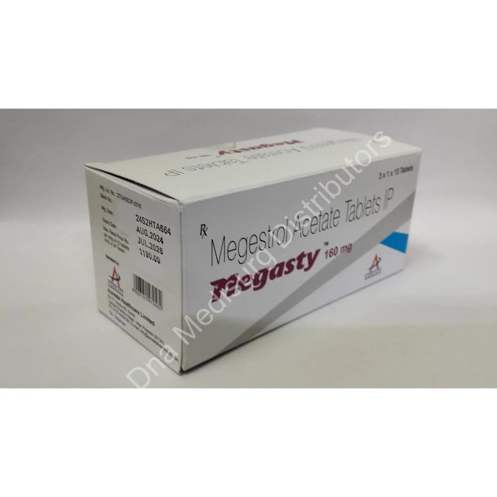 160mg Megasty Megestrol Acetate Tablets 2