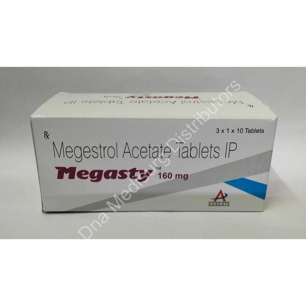 160mg Megasty Megestrol Acetate Tablets 3