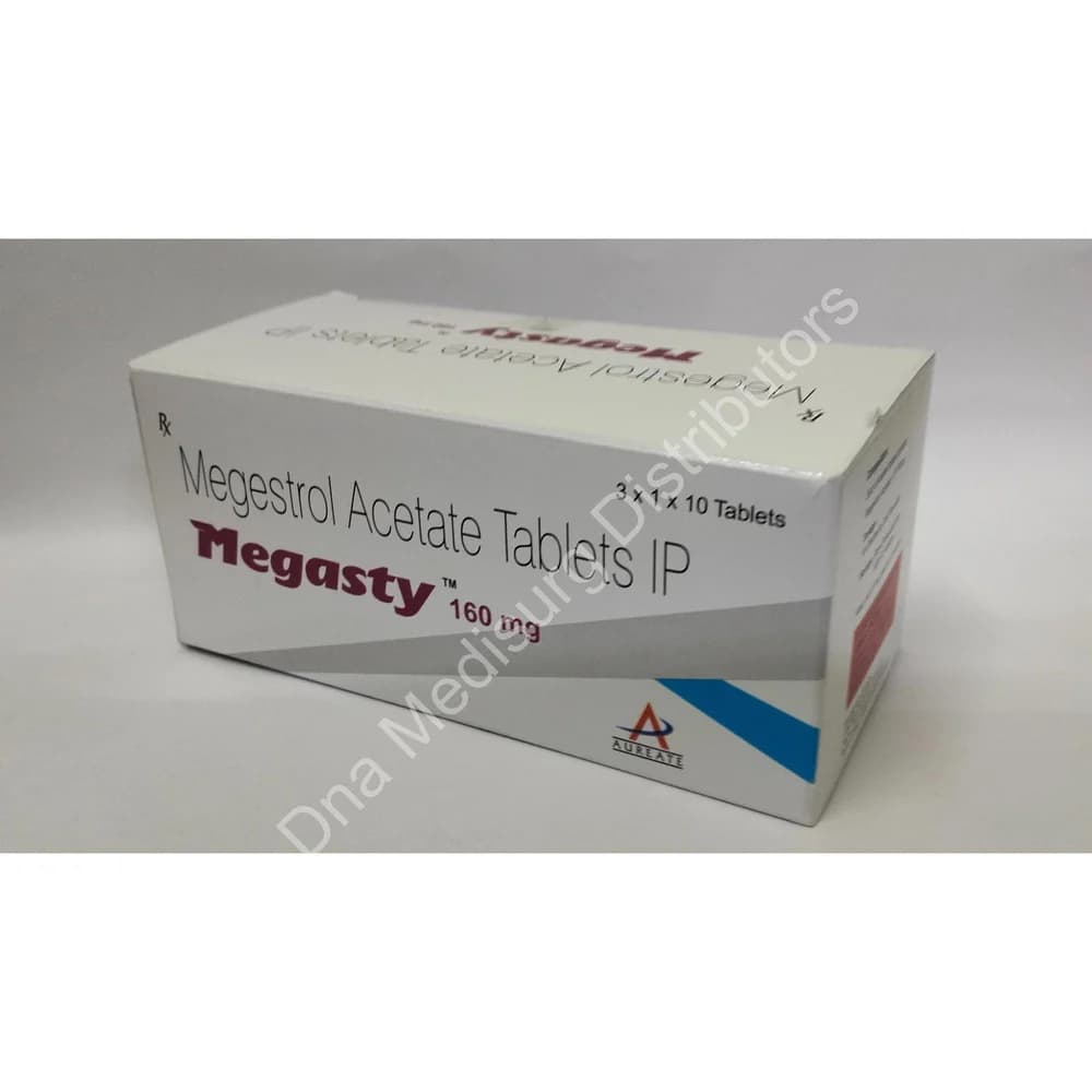 160mg Megasty Megestrol Acetate Tablets 4