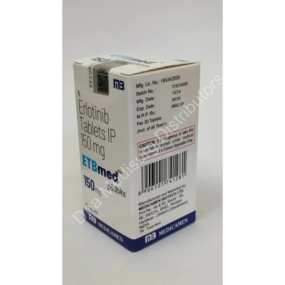 150mg Etbmed Erlotinib Tablets 2
