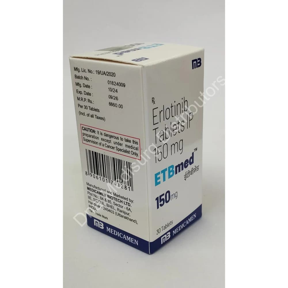 150mg Etbmed Erlotinib Tablets 3