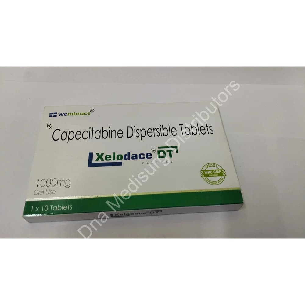 1000mg Xelodace DT Capecitabine Dispersible Tablets 2