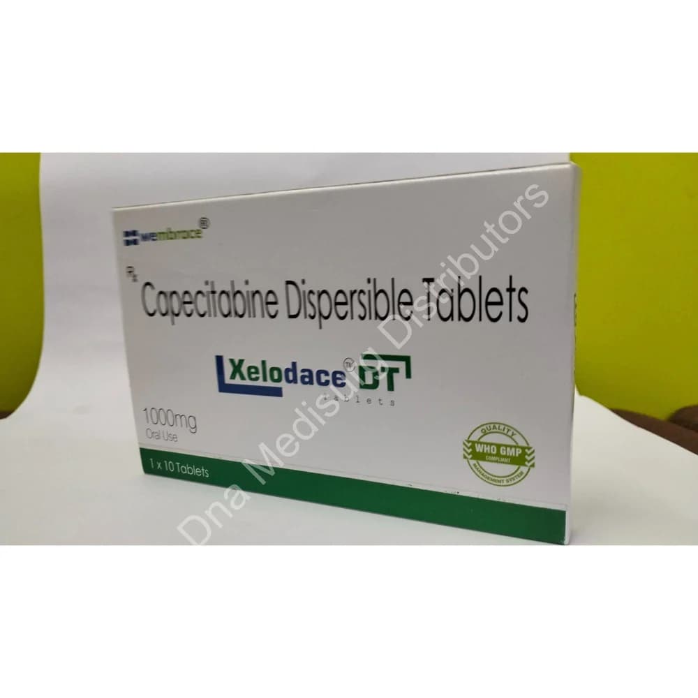 1000mg Xelodace DT Capecitabine Dispersible Tablets 3