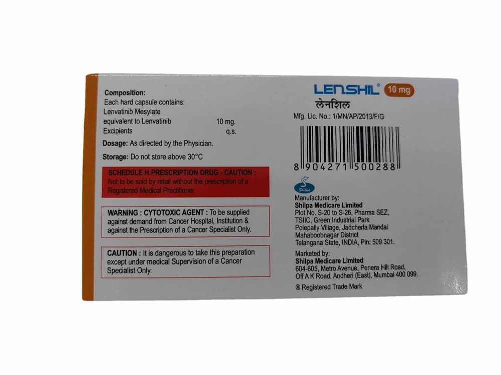 10mg Lenshil Lenvatinib Capsule 3