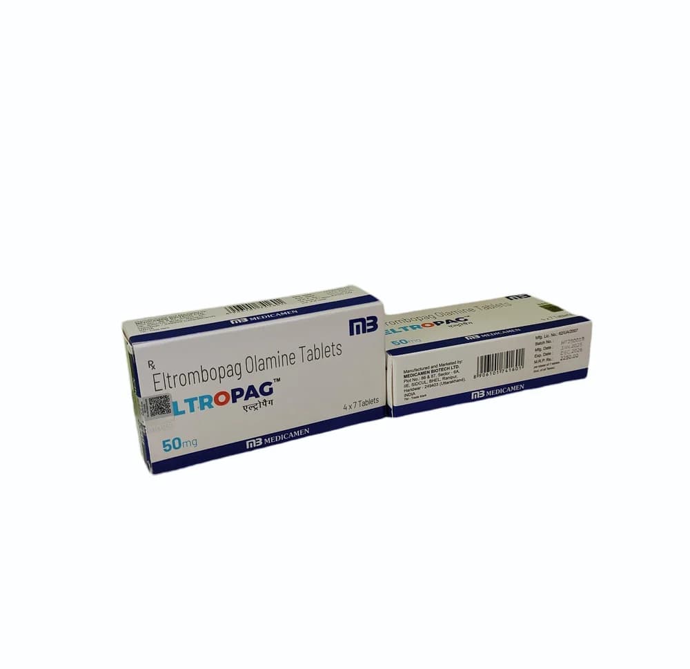 50mg Eltropag Eltrombopag Olamine Tablet