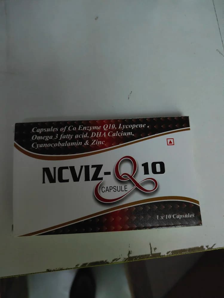 Ncviz Q10 Coenzyme Q10 Lycopene Omega 3 Fatty Acid Capsules 3