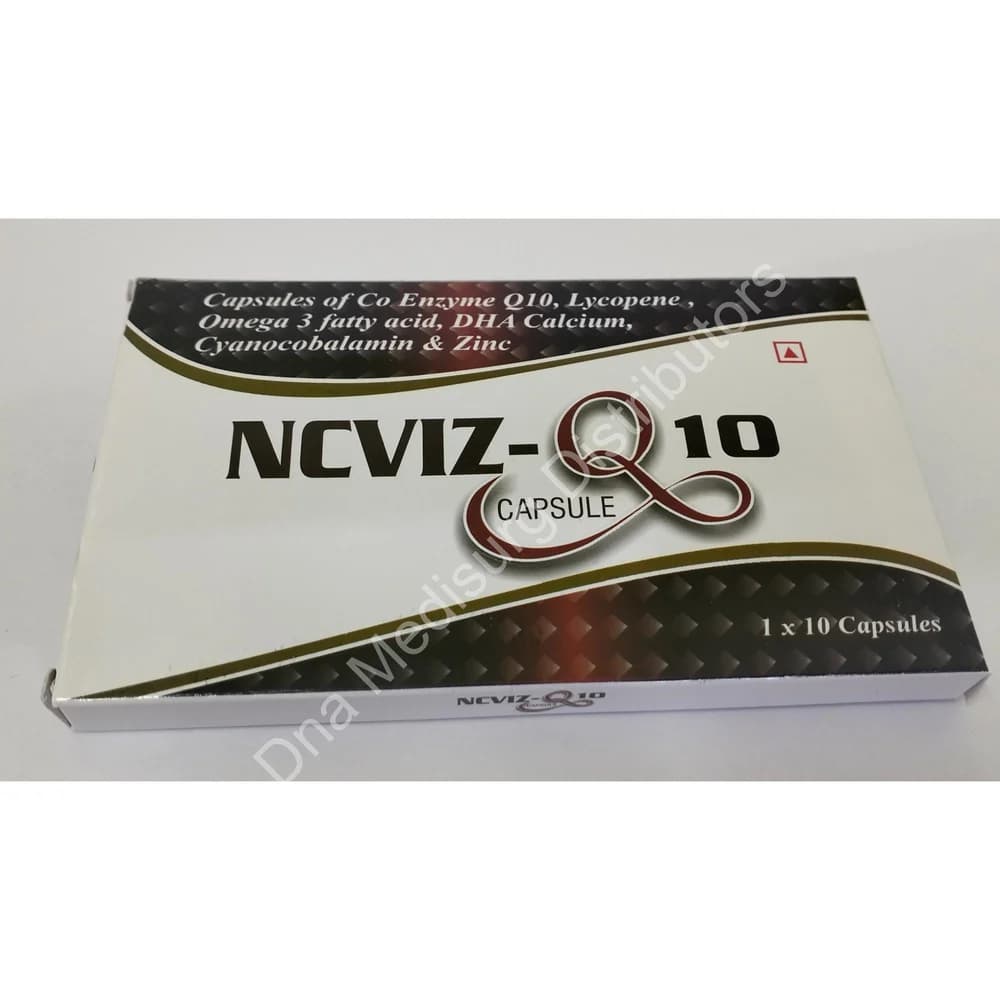 Ncviz Q10 Coenzyme Q10 Lycopene Omega 3 Fatty Acid Capsules 4