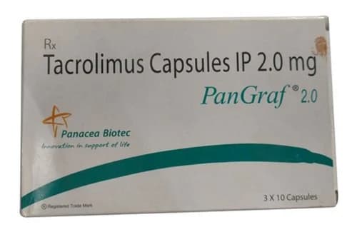 2mg Pangraf Tacrolimus Capsules