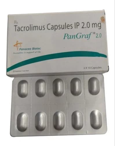 2mg Pangraf Tacrolimus Capsules 2