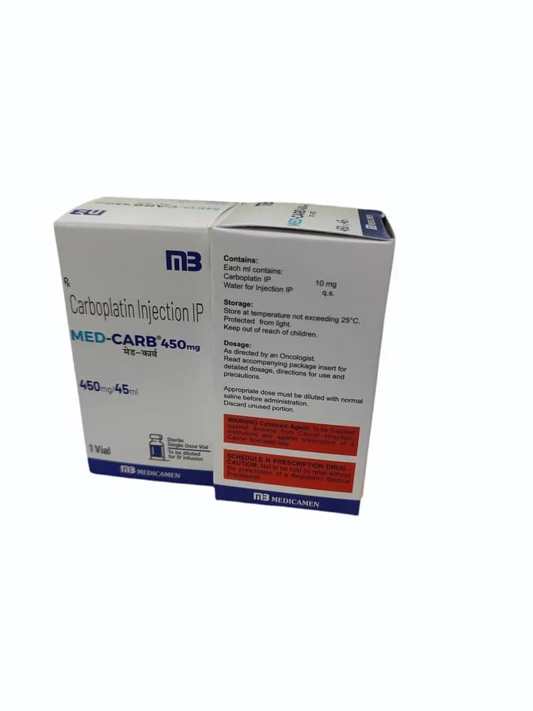 450mg Medcarb Carboplatin Injection 2