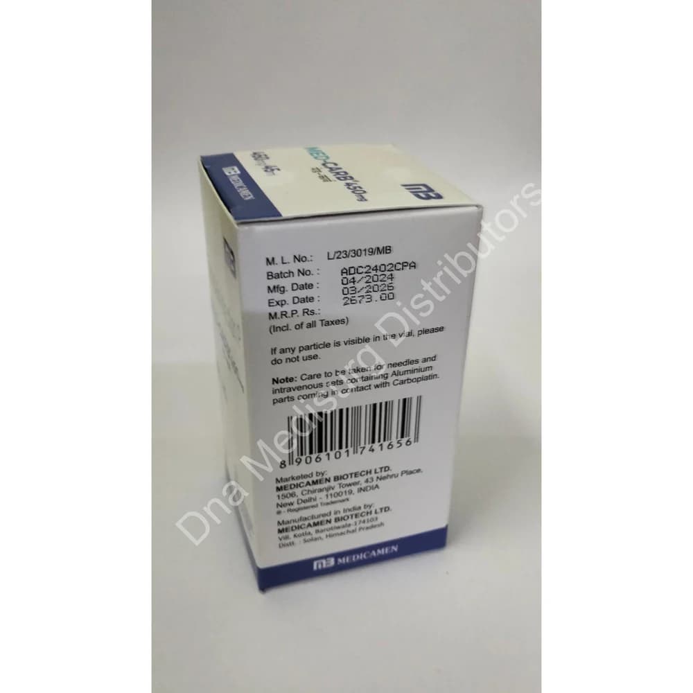 450mg Medcarb Carboplatin Injection 4