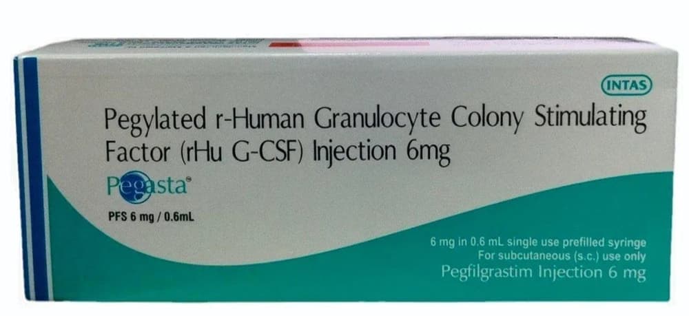 6mg Pegylated R-Human Granulocyte Colony Stimulating Factor Injection 3