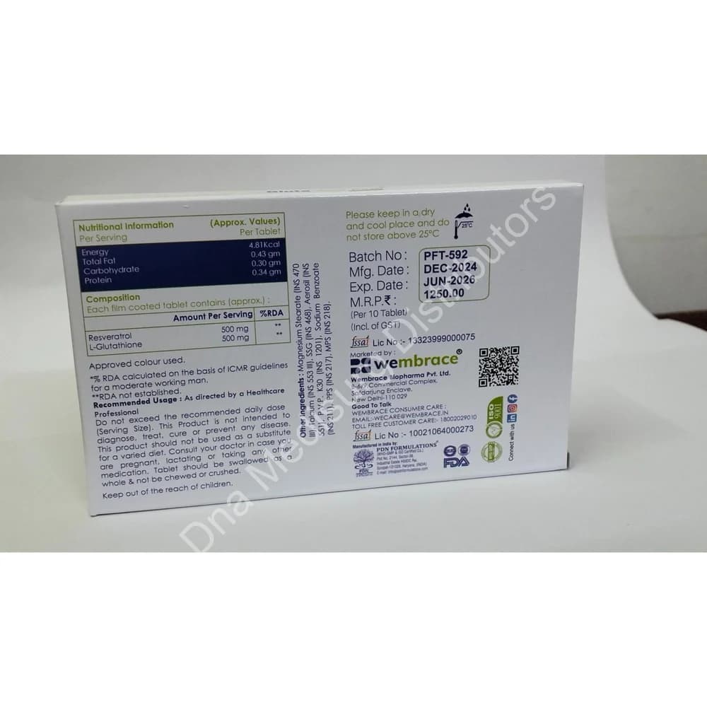 500mg Gluta-Ace Plus Tablet 4
