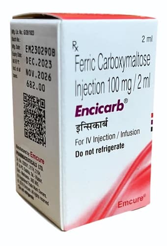 100mg Encicarb Ferric Carboxymaltose Injection