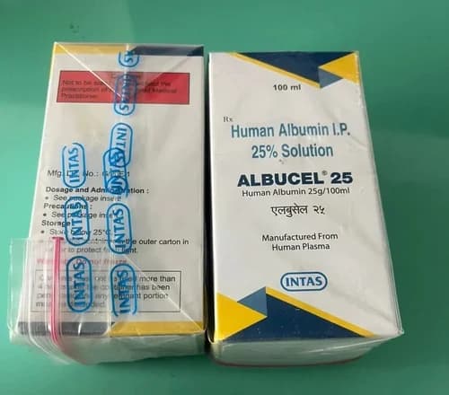 25g Albucel Human Albumin Injection