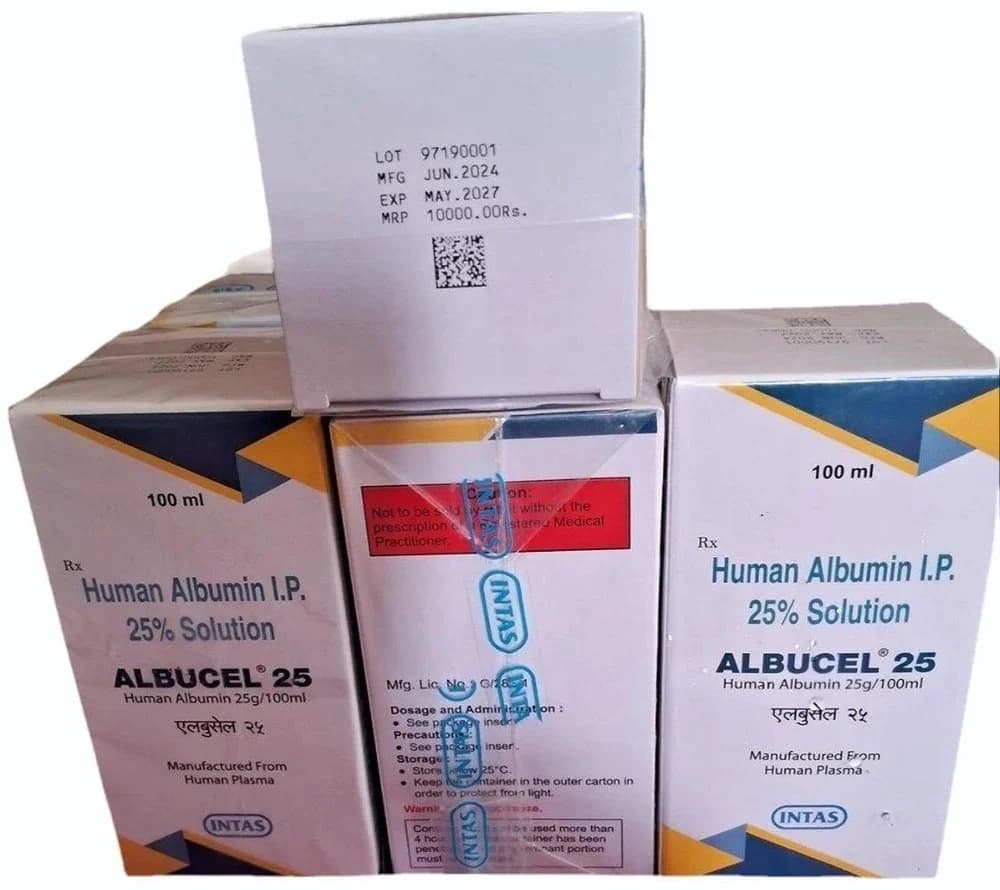 25g Albucel Human Albumin Injection 2