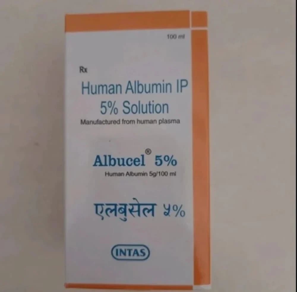 5g Albucel Human Albumin Injection 2