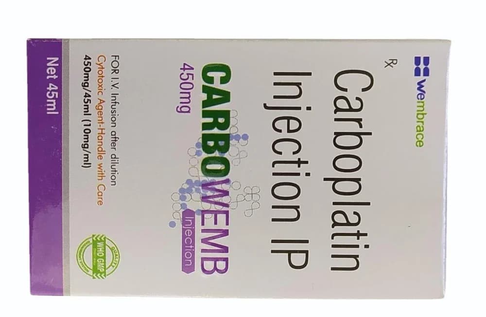 450mg Carbowemb Carboplatin Injection 2
