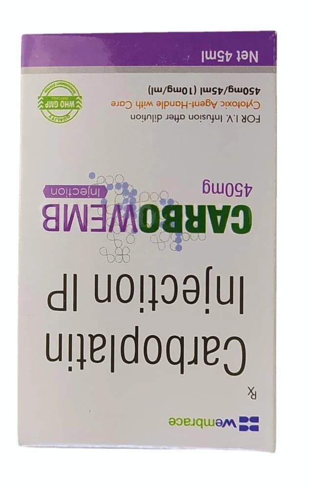450mg Carbowemb Carboplatin Injection 3