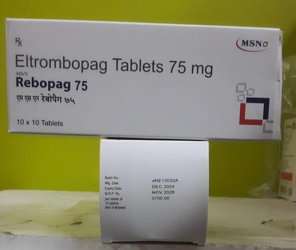 75mg Rebopag Eltrombopag Tablet 2